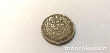 Monedas antiguas de Am&eacute;rica: 5 centavos chile 1901 - Foto 1