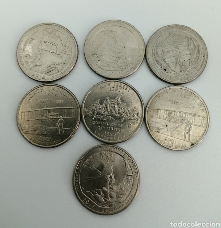 Monedas antiguas de Am&eacute;rica: Monedas de USA - Foto 1