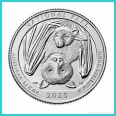 Monedas antiguas de América: USA 2020 1/4$ PARQUE NACIONAL DE SAMOA P. Lote 266791914