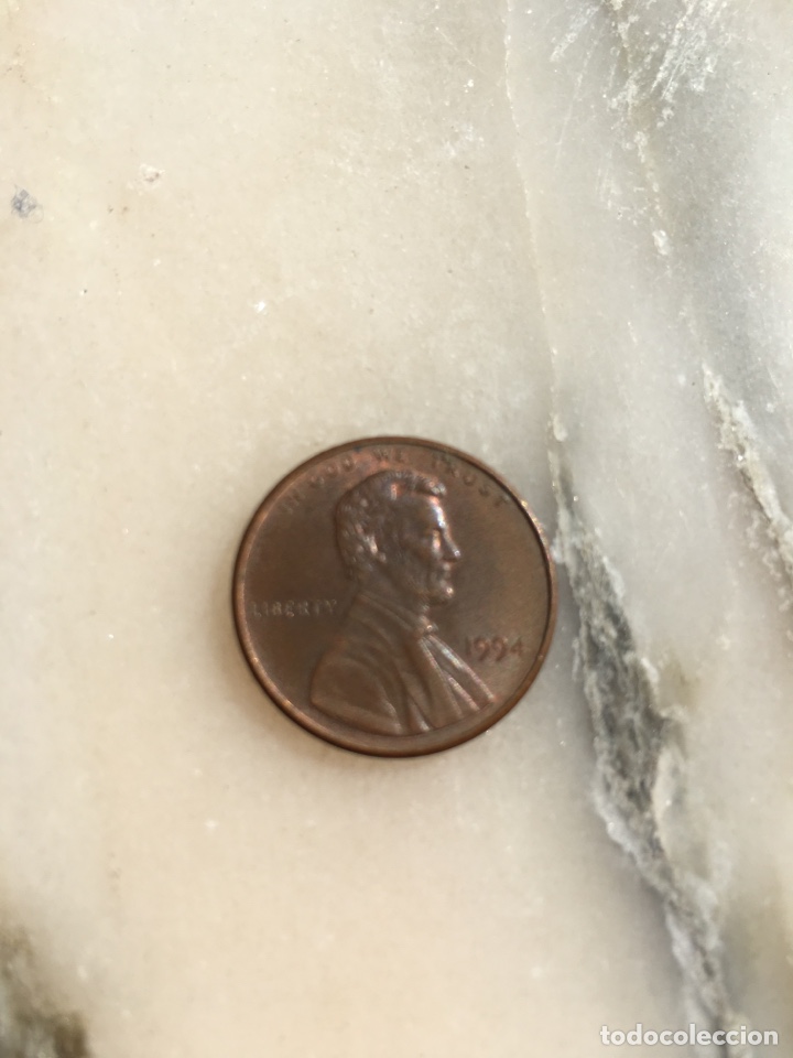 Monedas antiguas de Am&eacute;rica: Moneda 1 c&eacute;ntimo USA 1994 - Foto 1