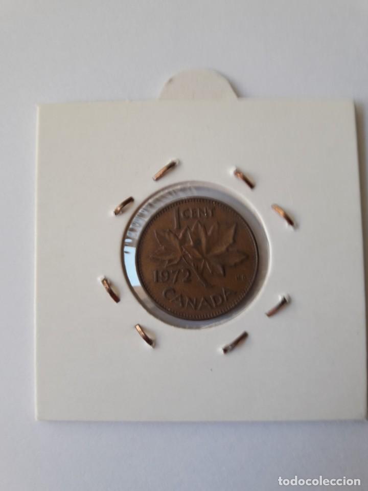 Monedas antiguas de Am&eacute;rica: CANADA 1 CENTAVO 1972 KM#59.1 - Foto 2