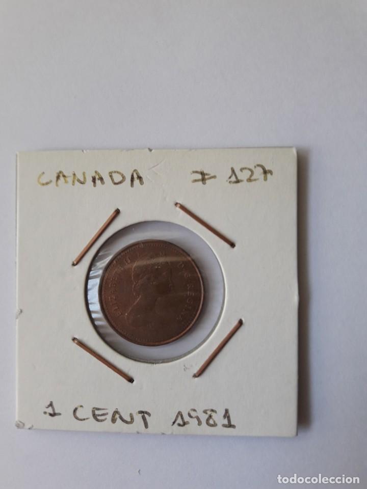 Monedas antiguas de Am&eacute;rica: CANADA 1 CENTAVO 1981 KM#127 - Foto 1