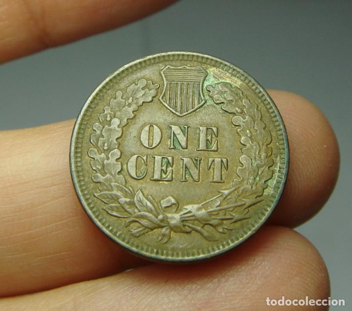 Monedas antiguas de Am&eacute;rica: 1 Cent. U.S.A - 1900 - Foto 2