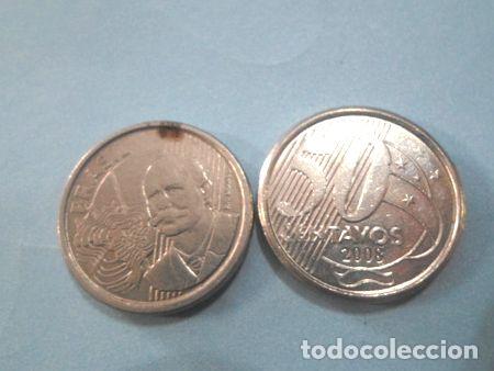Monedas antiguas de Am&eacute;rica: moneda 50 centavos brasil - Foto 1