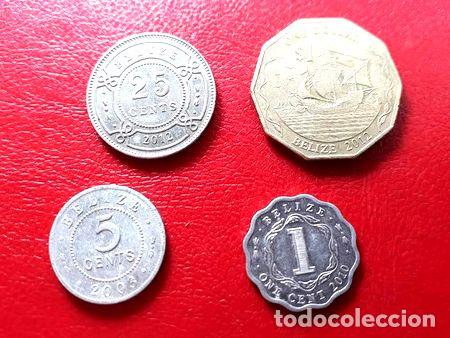 Monedas antiguas de Am&eacute;rica: numismatica serie de monedas de belize - Foto 1