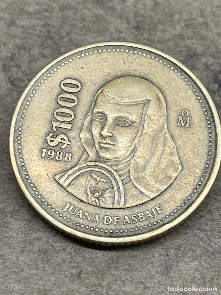 Monedas antiguas de Am&eacute;rica: Moneda 1000 Escudos Mexico - Foto 1