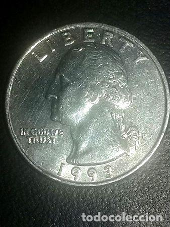 Monedas antiguas de Am&eacute;rica: moneda antigua impecable 1993 eeuu - Foto 1
