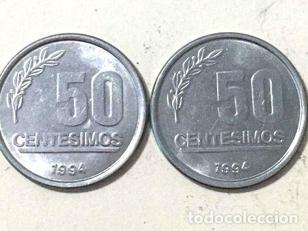 Monedas antiguas de Am&eacute;rica: moneda 50 centesimos uruguay 1994 - Foto 1
