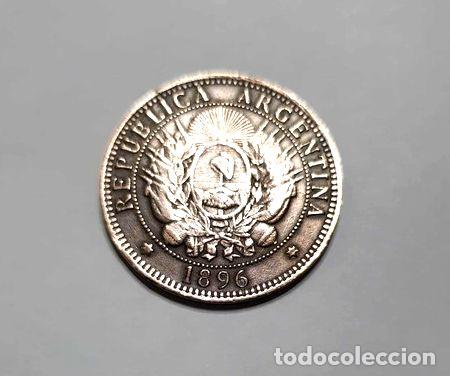 Monedas antiguas de Am&eacute;rica: moneda argentina dos centavos - Foto 1