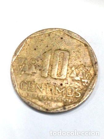 Monedas antiguas de Am&eacute;rica: moneda 10 centimos peru 2009 - Foto 1