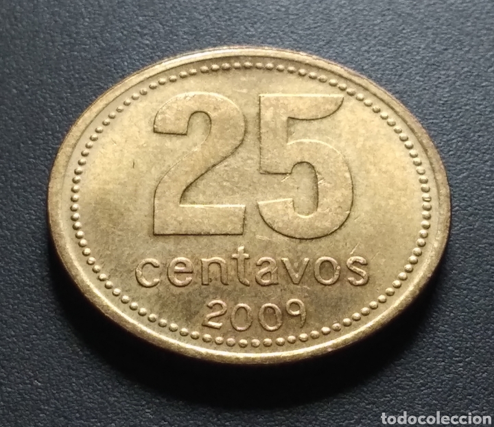 Monedas antiguas de Am&eacute;rica: MONEDA - ARGENTINA 25 CENTAVOS 2009 - Foto 3