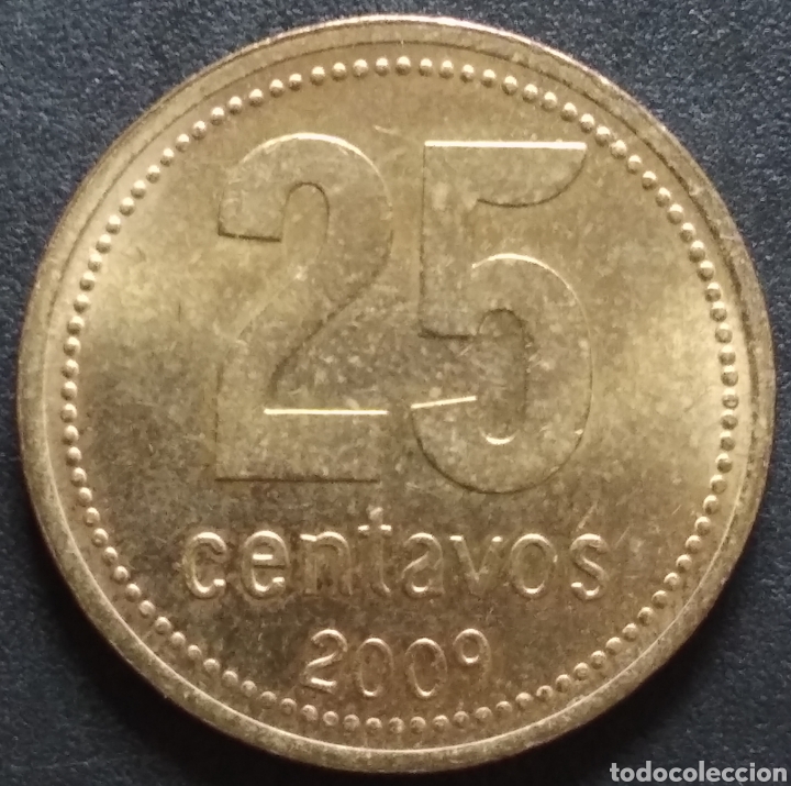 Monedas antiguas de Am&eacute;rica: MONEDA - ARGENTINA 25 CENTAVOS 2009 - Foto 1