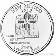 Monedas antiguas de América: QUARTER DOLAR USA 2008 - CECA D - NEW MEXICO - SIN CIRCULAR. Lote 363859755
