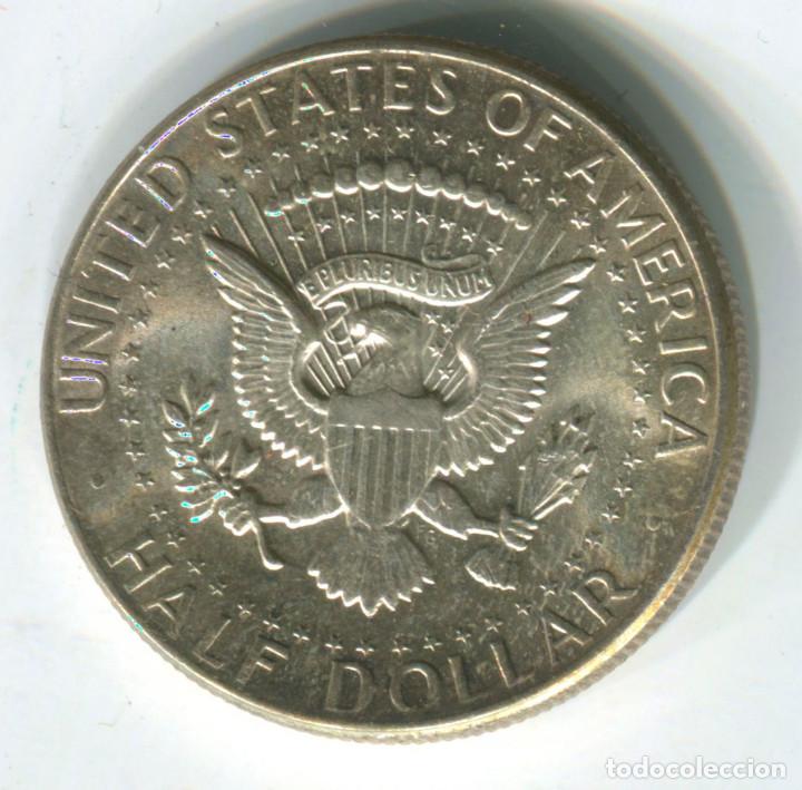 Monedas antiguas de Am&eacute;rica: EEUU. Half dollar de plata. 1/2 dolar 1964 - Foto 2