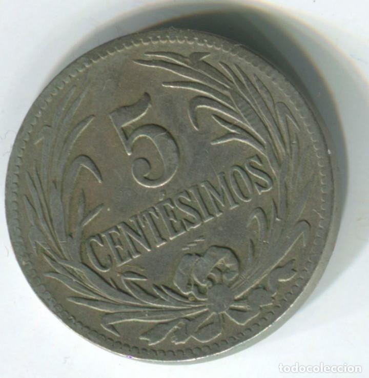 Monedas antiguas de Am&eacute;rica: Uruguay. 5 centesimos de 1924 - Foto 1
