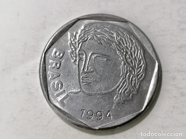 Monedas antiguas de Am&eacute;rica: MONEDA 25 CENTAVOS, 1994, BRASIL - Foto 2
