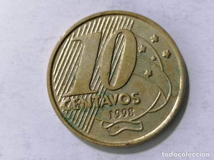 Monedas antiguas de Am&eacute;rica: MONEDA 10 CENTAVOS , 1998, BRASIL - Foto 1