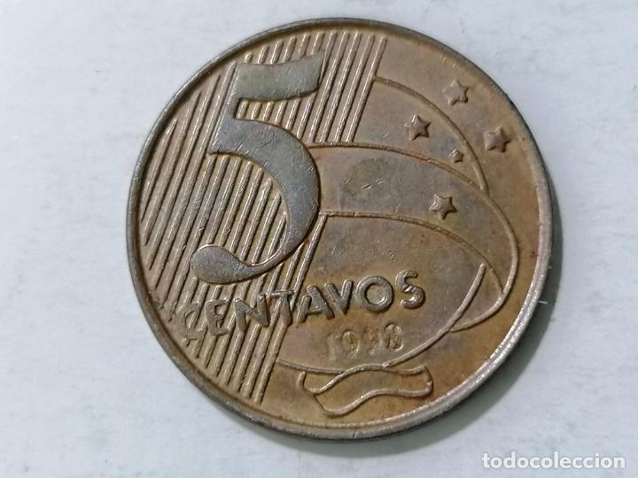 Monedas antiguas de Am&eacute;rica: MONEDA 5 CENTAVOS , 1998, BRASIL - Foto 1