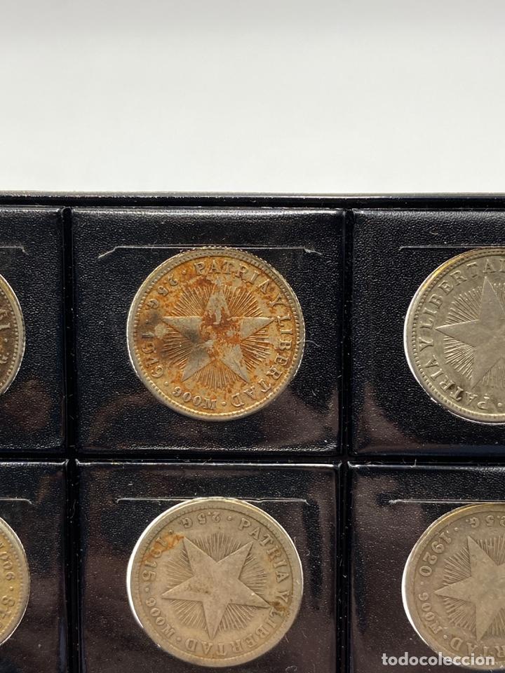 Monedas antiguas de América: LOTE DE 48 MONEDAS DE CUBA. DIEZ CENTAVOS. MONEDAS DEL AÑO DE 1915 AL 1949. VER TODAS LAS FOTOS - Foto 8 - 258256320
