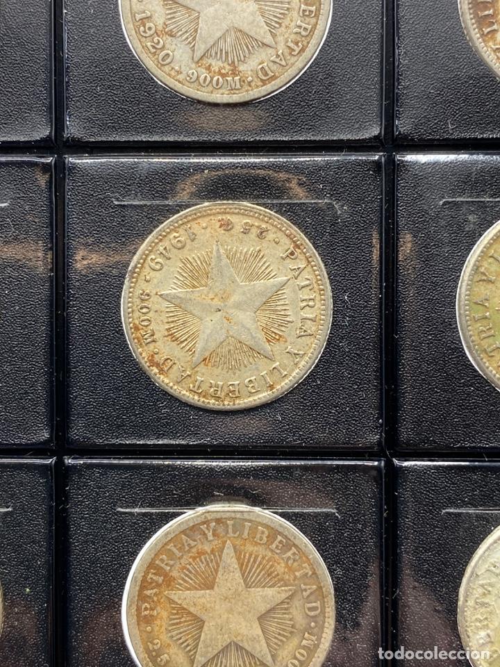 Monedas antiguas de América: LOTE DE 48 MONEDAS DE CUBA. DIEZ CENTAVOS. MONEDAS DEL AÑO DE 1915 AL 1949. VER TODAS LAS FOTOS - Foto 12 - 258256320
