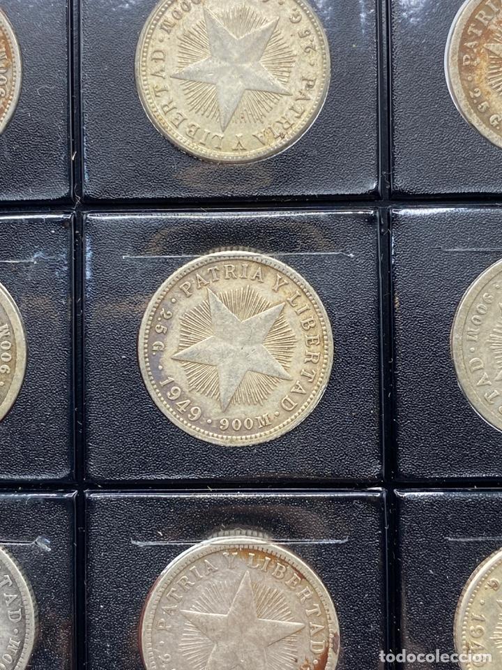 Monedas antiguas de América: LOTE DE 48 MONEDAS DE CUBA. DIEZ CENTAVOS. MONEDAS DEL AÑO DE 1915 AL 1949. VER TODAS LAS FOTOS - Foto 23 - 258256320
