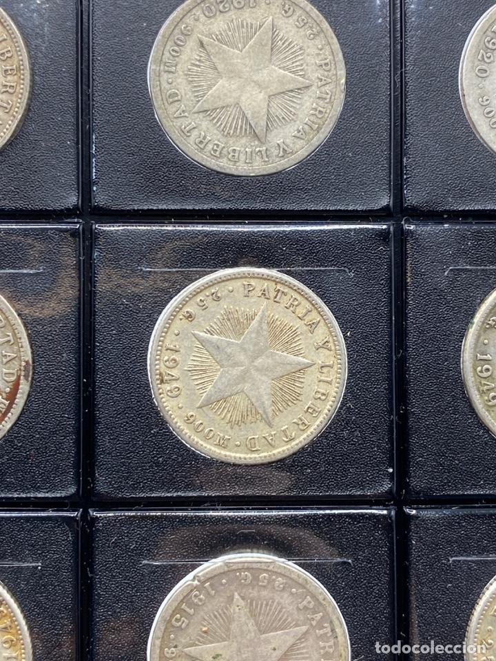 Monedas antiguas de América: LOTE DE 48 MONEDAS DE CUBA. DIEZ CENTAVOS. MONEDAS DEL AÑO DE 1915 AL 1949. VER TODAS LAS FOTOS - Foto 30 - 258256320