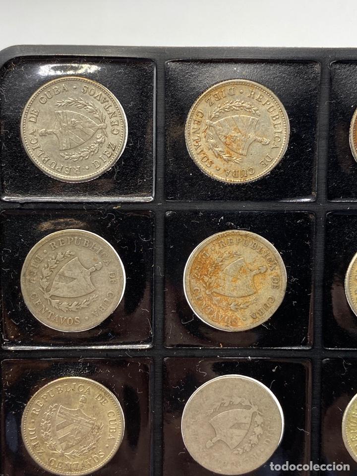 Monedas antiguas de América: LOTE DE 48 MONEDAS DE CUBA. DIEZ CENTAVOS. MONEDAS DEL AÑO DE 1915 AL 1949. VER TODAS LAS FOTOS - Foto 52 - 258256320