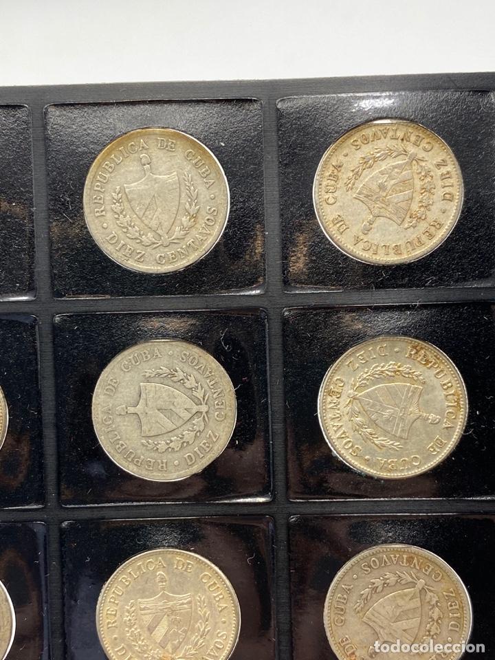 Monedas antiguas de América: LOTE DE 48 MONEDAS DE CUBA. DIEZ CENTAVOS. MONEDAS DEL AÑO DE 1915 AL 1949. VER TODAS LAS FOTOS - Foto 54 - 258256320