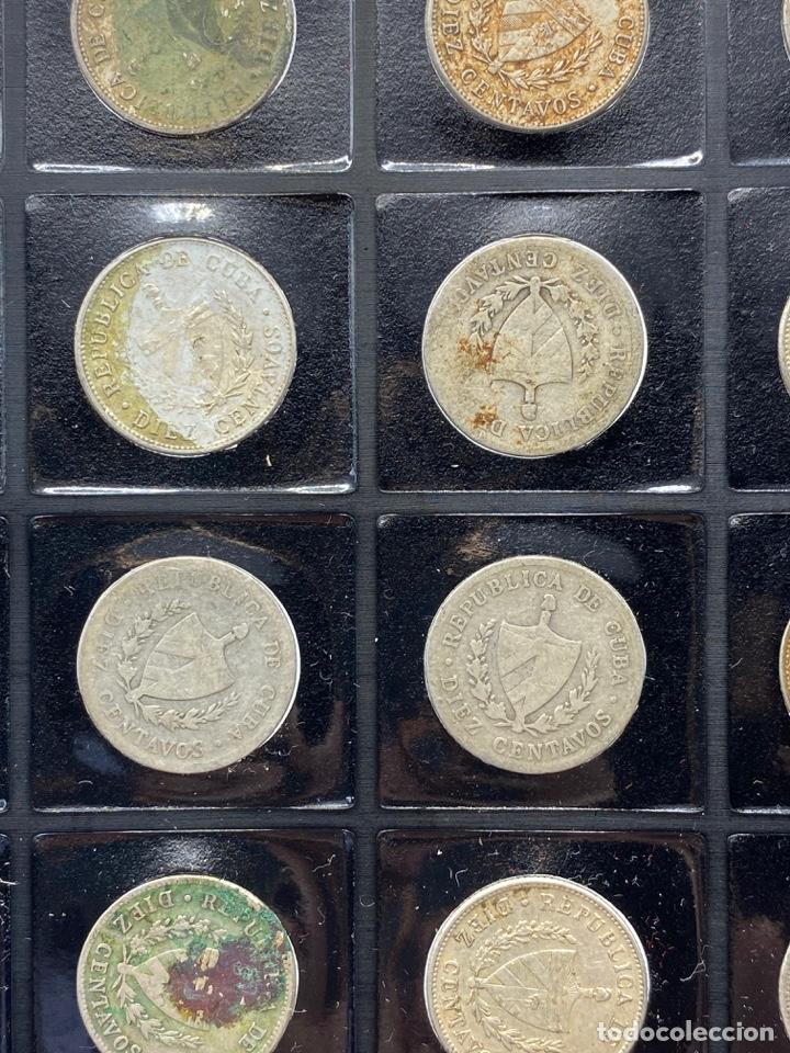 Monedas antiguas de América: LOTE DE 48 MONEDAS DE CUBA. DIEZ CENTAVOS. MONEDAS DEL AÑO DE 1915 AL 1949. VER TODAS LAS FOTOS - Foto 56 - 258256320