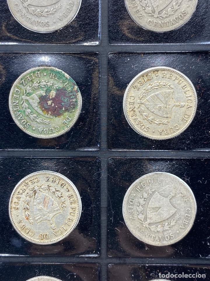 Monedas antiguas de América: LOTE DE 48 MONEDAS DE CUBA. DIEZ CENTAVOS. MONEDAS DEL AÑO DE 1915 AL 1949. VER TODAS LAS FOTOS - Foto 59 - 258256320