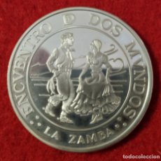 Monedas antiguas de América: MONEDA PLATA ENTRE 2 DOS MUNDOS 1997 25 PESOS ARGENTINA III 3ª SERIE IBEROAMERICANA ORIGINAL C4