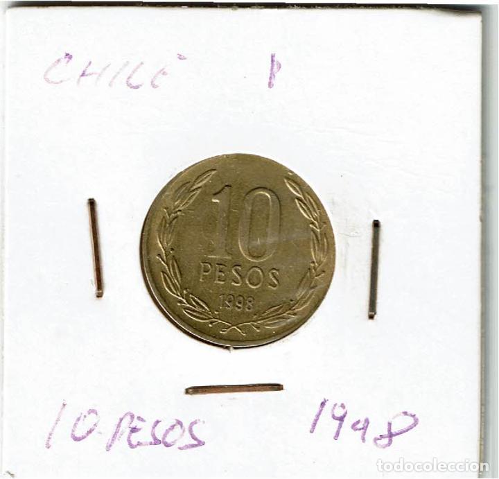 Monedas antiguas de Am&eacute;rica: CHILE 10 PESOS 1998 - Foto 1