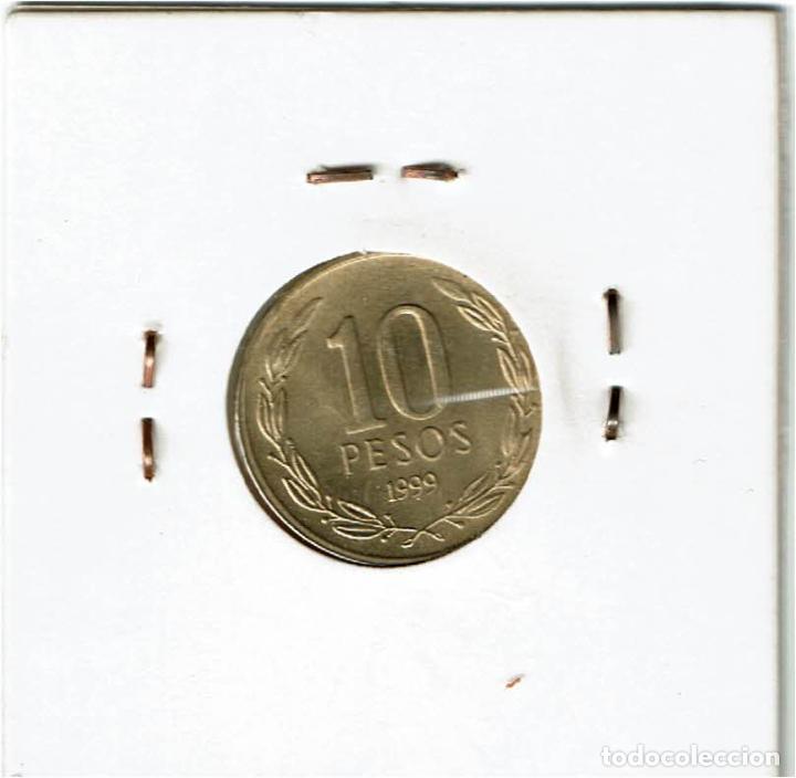 Monedas antiguas de Am&eacute;rica: CHILE 10 PESOS 1999 - Foto 2