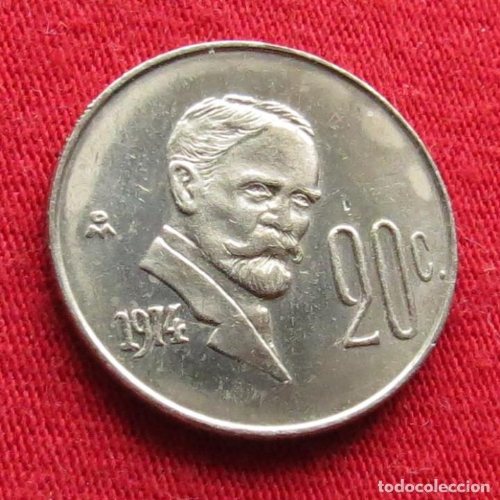 Monedas antiguas de Am&eacute;rica: Mexico 20 centavos 1974 - Foto 1