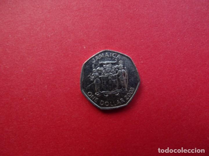 Monedas antiguas de Am&eacute;rica: JAMAICA 1 DOLAR 2003 - Foto 2