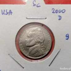Monedas antiguas de América: 5 CÉNTIMOS ESTADOS UNIDAS, 2000 D. Lote 261267935