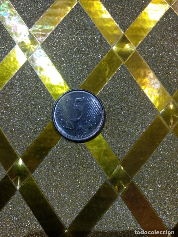 Monedas antiguas de Am&eacute;rica: MONEDA DE 5 CENTAVOS 1995 BRASIL * - Foto 1