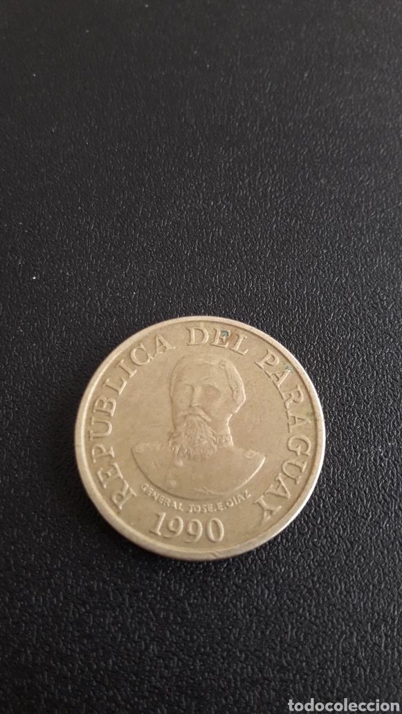 Monedas antiguas de Am&eacute;rica: Moneda de paraguay a&ntilde;o 1990 - Foto 1
