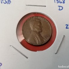 Monedas antiguas de América: 1 CÉNTIMO ESTADOS UNIDAS, 1968 D. Lote 262598110