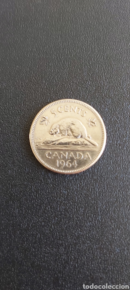 Monedas antiguas de Am&eacute;rica: Moneda de canada a&ntilde;o 1964 - Foto 1