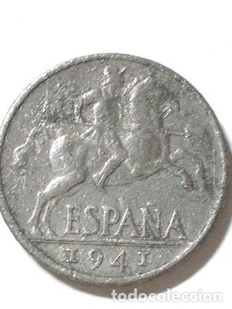 Monedas antiguas de Am&eacute;rica: 10 centimos de 1941 de espana - Foto 1