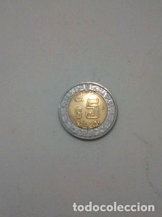 Monedas antiguas de Am&eacute;rica: moneda mexico 5 pesos 2004 - Foto 1
