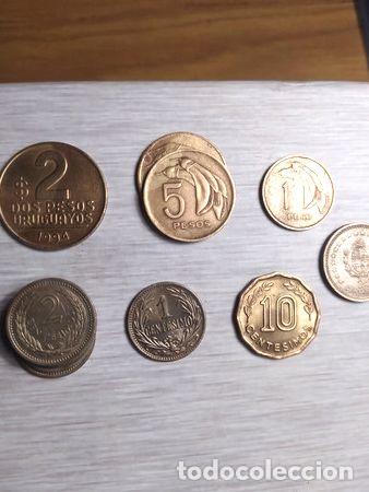 Monedas antiguas de Am&eacute;rica: lote monedas de uruguay - Foto 1