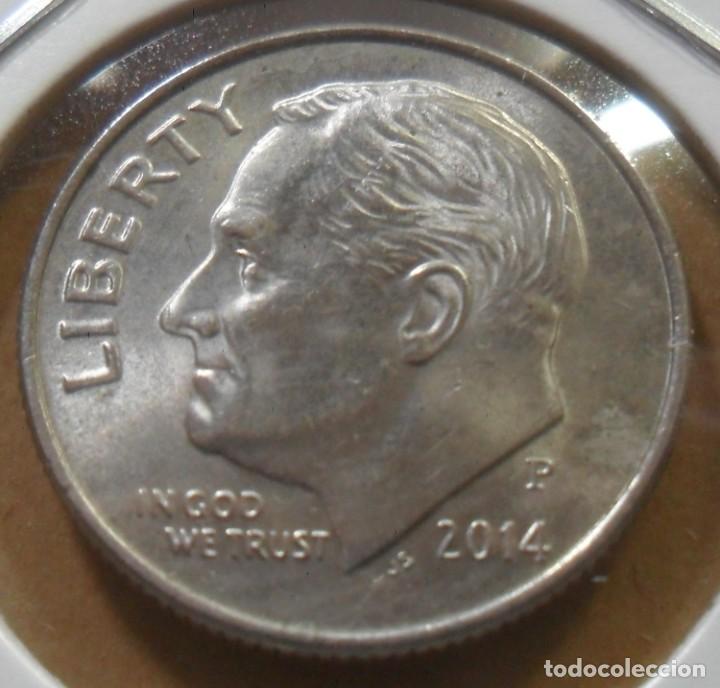 Monedas antiguas de Am&eacute;rica: USA - 1 DIME - 2014 P - Foto 1