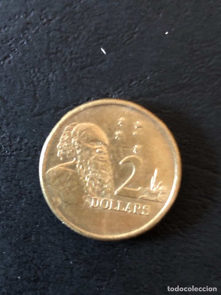 Monedas antiguas de Am&eacute;rica: Moneda 2 Dollars Australia 2009 circulada - Foto 2