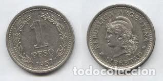 Monedas antiguas de Am&eacute;rica: ARGENTINA MONEDA DE 10 CENTAVOS 1957 - Foto 1