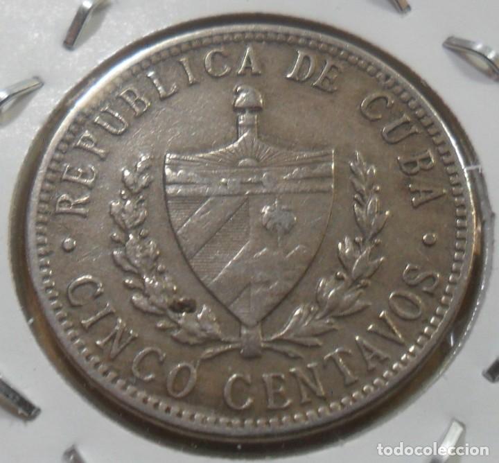 Monedas antiguas de Am&eacute;rica: CUBA - 5 CENTAVOS - 1946 - Foto 2