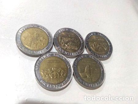 Monedas antiguas de Am&eacute;rica: monedas del bicentenario argentina - Foto 1