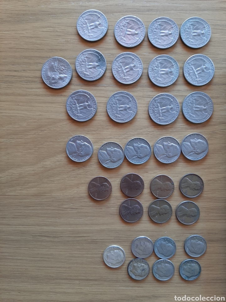 Monedas antiguas de Am&eacute;rica: 32 MONEDAS EEUU - Foto 4