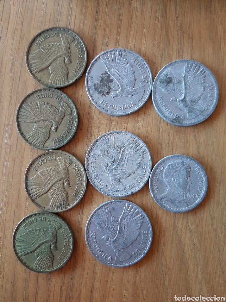 Monedas antiguas de Am&eacute;rica: 25 MONEDAS CHILE - Foto 5